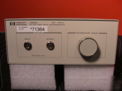Hp 11980A w/ opt 005 5.2KM delay line (reduced )