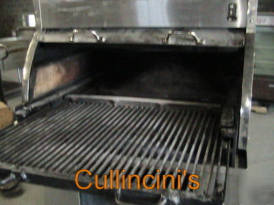 Montague charcoal broiler french style model 43F nsf