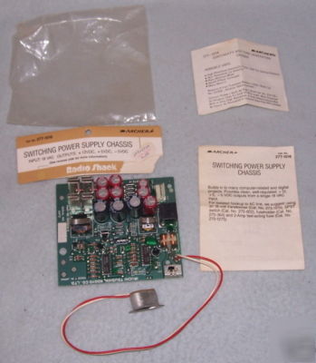 Switching power supply chassis radio shack