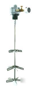 Ipm dm-101 air powered drum mixer, agitator & it works 