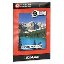 New lexmark premium photo paper 21G1732