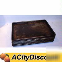 8CT used restaurant commercial 1/2 size sheet pans