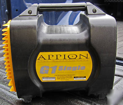 Appion G1 single refrigerant recovery unit - near mint 