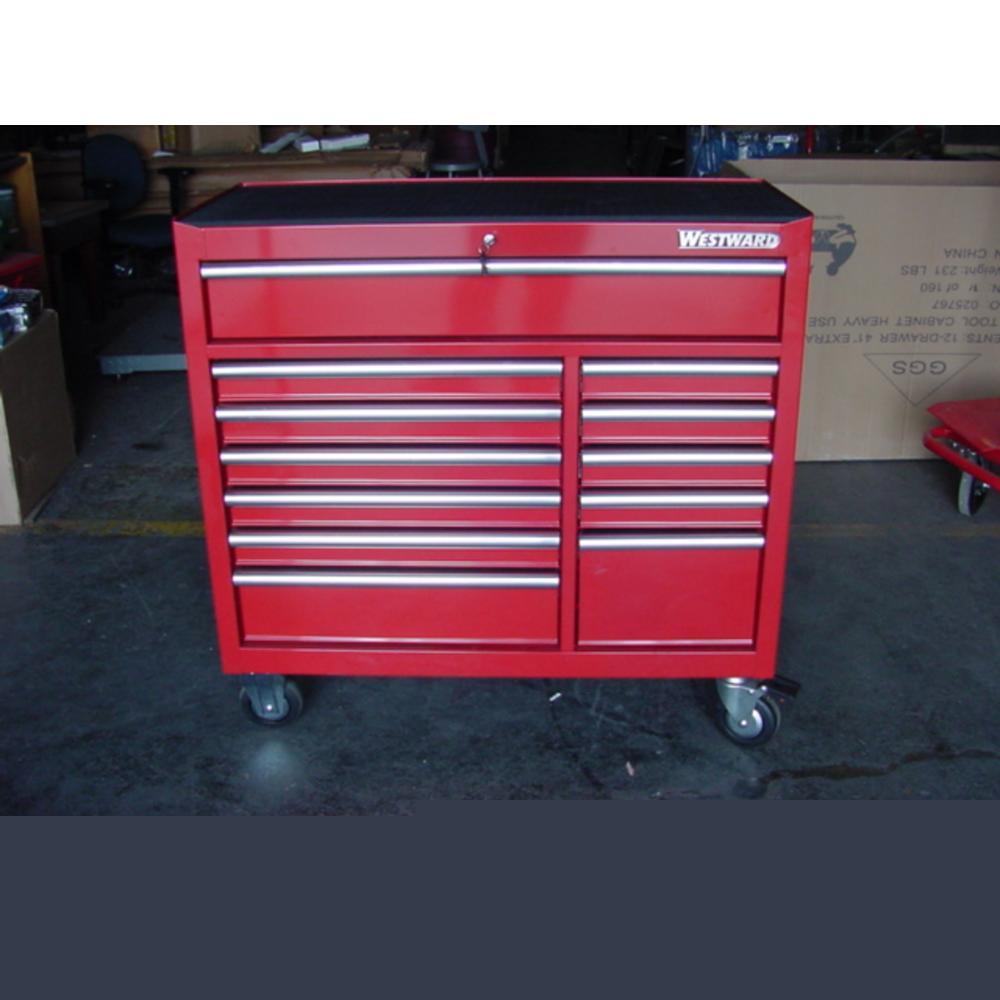 Westward rolling cabinet/12 drawers 152306