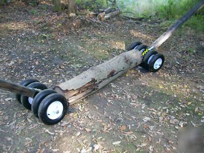 Boulder log tree rock mover lifter allterrain dolly