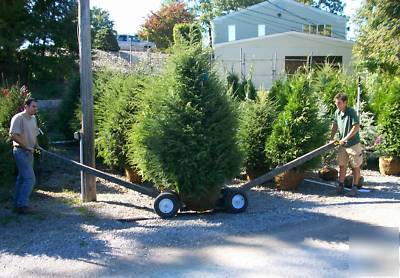 Boulder log tree rock mover lifter allterrain dolly