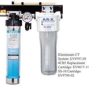 Cleveland 9797-50CT water filter assembly for counterto