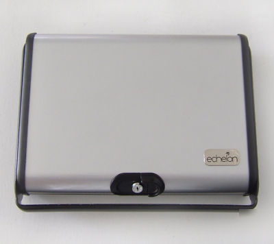 Echelon-slim steel security cash box