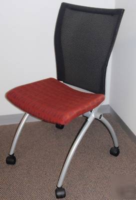 Haworth folding seminar / classroom chairs- used