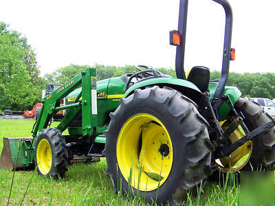 John deere 4400 4X4 compact diesel tractor loader 35HP