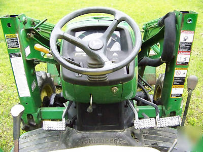 John deere 4400 4X4 compact diesel tractor loader 35HP