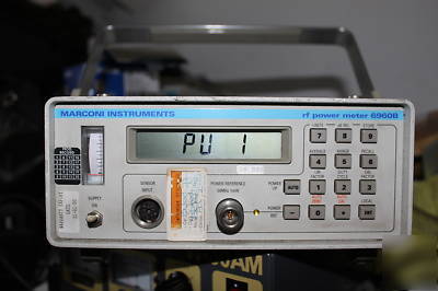 Marconi instruments, rf power meter 6960B, 30 khz-46GHZ