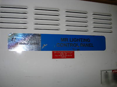 Mr lighting control panel breaker ge medical systems
