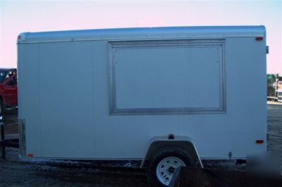 New 6 x 12 catering, concession, vending, bbq trailer