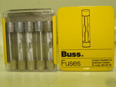 New lot 160 bussman miniature fuse agc-1/32 1/32A 250V 