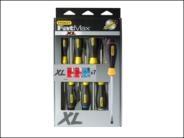 Stanley fatmax xl set parallel / flared / pozi 7 piece