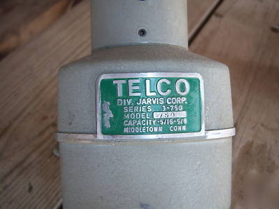 New telco model 4750 5/16 to 5/8 tapping head 
