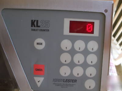 Kirby lester KL25 pill/tablet counter
