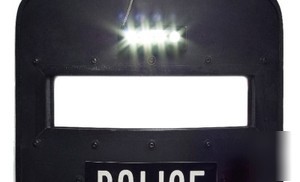 New foxfury law enforcement pro iii riot shield light