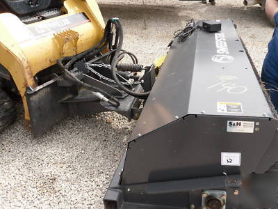 New sweepster 84'' skid steer angle sweeper save $$$$