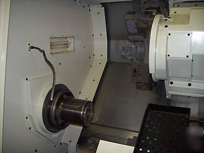 Okuma LU15BBW-2S600 five axis cnc lathe sub spindle, 98