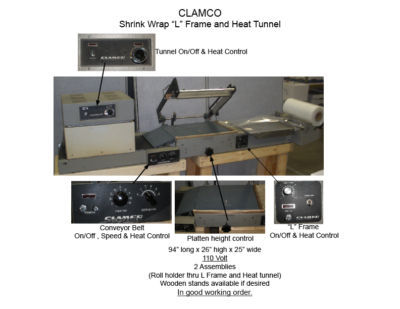 Shrink wrap machine - 