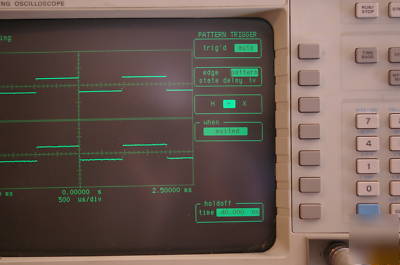 54502A 400MHZ 400 msa/s 2 ch digital oscilloscope w prb