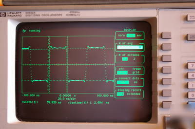 54502A 400MHZ 400 msa/s 2 ch digital oscilloscope w prb