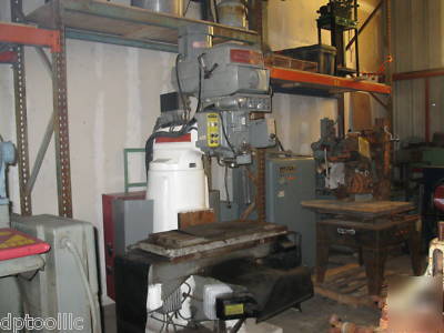 Bridgeport milling machine series ii loaded & tooling