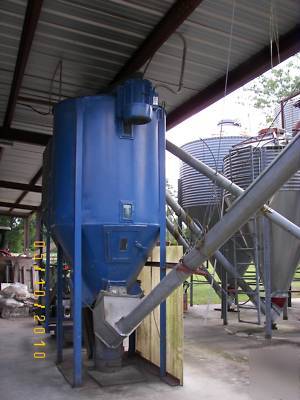 Complete feed mill hammer mill 6 to 8 tons hour