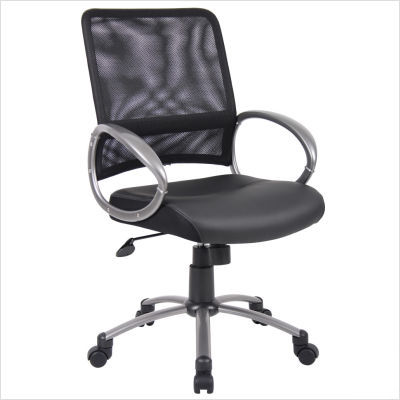 Boss office products mesh task chair in black