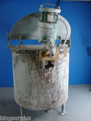 Lightnin mixing tank 1HP nb-3 mixer w/200 gal tank