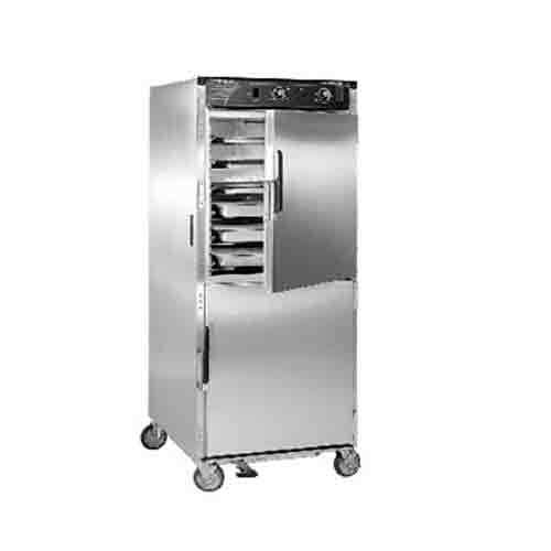 Crescor h-137-wsua-12C mobile heated cabinet, insulated