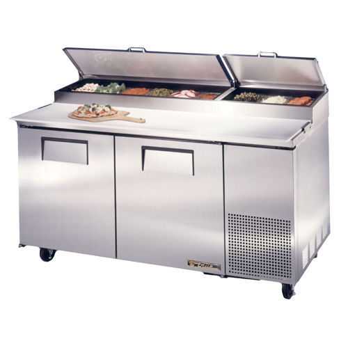 True tpp-67 refrigerated counter, deli/pizza prep table