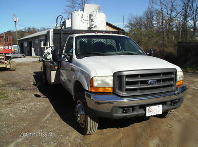 Drywall spray texture truck- ford / desco rig