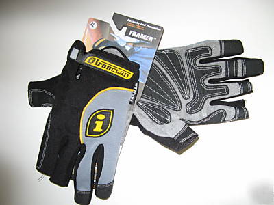 Gloves, ironclad, construction framer, large & x-large