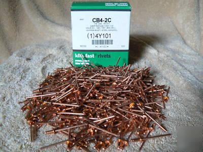  copper rivets- box of 500