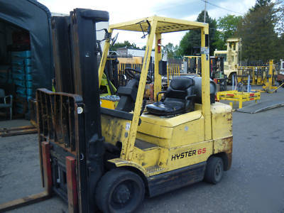 Hyster s 65 xm propane forklift