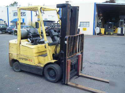 Hyster s 65 xm propane forklift