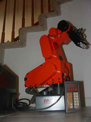 Mitsubishi movemaster rm-501 industrial robot arm