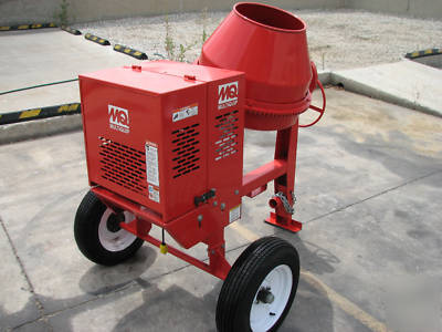 New multiquip MC44SE concrete mixer 4CF electric motor 