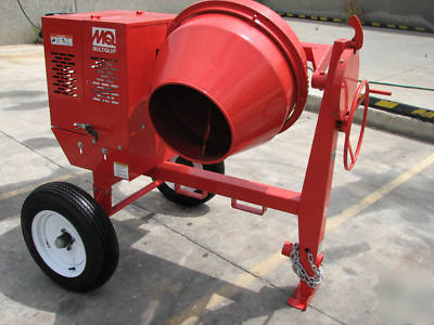 New multiquip MC44SE concrete mixer 4CF electric motor 