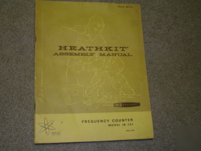 1970 heathkit frequency counter 1B-101 manual