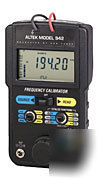 Altek model 942 frequency calibrator