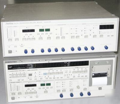 Anritsu ME520B digital transmission analyzer complete