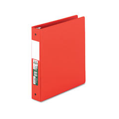 Antimicrobial locking round ring binder for 11 x 8-1/2 