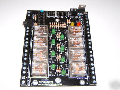 RKP18RELAY8 8X kam ling spdt relay pcb with picaxe-18M*