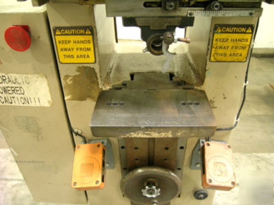 Schmidt model 365 hydraulic roll marking machine