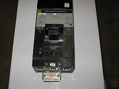 Square d iline circuit breaker LA36300 300 amps 600V.