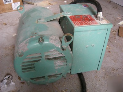 Triple phase converter- roto phase- 7.5 hp used